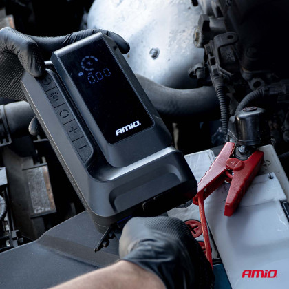 Startovací zařízení 4in1 12V 12Ah 1600A AMiO-04677