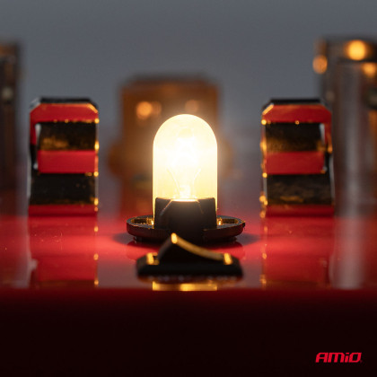 Halogenové žárovky WY5W 12V5W LumiTec AMBER CHROME 2ks AMiO-04626