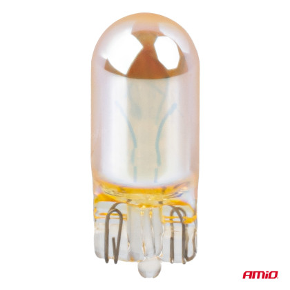 Halogenové žárovky WY5W 12V5W LumiTec AMBER CHROME 2ks AMiO-04626