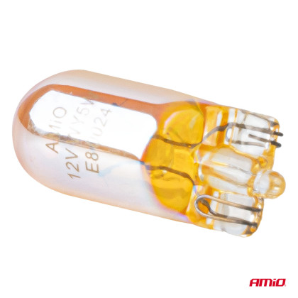 Halogenové žárovky WY5W 12V5W LumiTec AMBER CHROME 2ks AMiO-04626