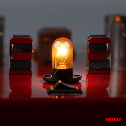 Halogenové žárovky WY5W 12V5W LumiTec CHROME 2ks AMiO-04628