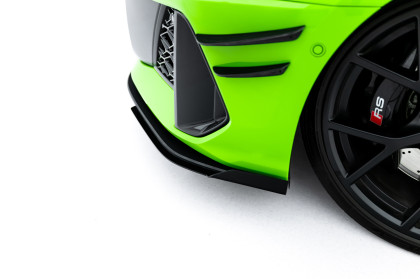 Street pro spoiler pod nárazník lipa + flaps Audi RS3 Sportback 8Y Facelift černý