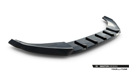 Spojler pod nárazník lipa V.1 Volkswagen Tiguan R-Line Mk3 černý lesklý plast