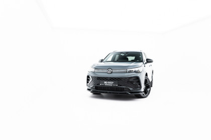 Spojler pod nárazník lipa V.2 Volkswagen Tiguan R-Line Mk3 černý lesklý plast