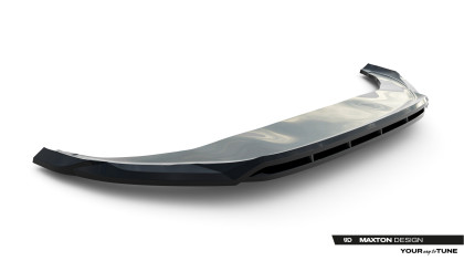 Spojler pod nárazník lipa V.2 Volkswagen Tiguan R-Line Mk3 černý lesklý plast