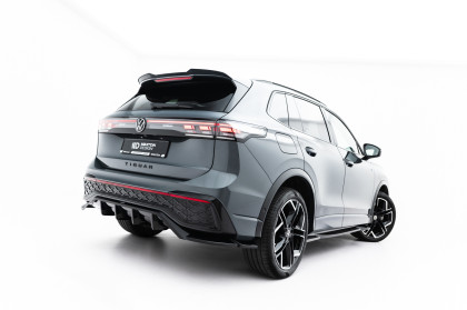 Prodloužení spoileru Volkswagen Tiguan R-Line Mk3  černý lesklý plast