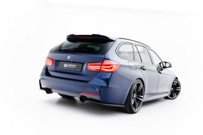 Prodloužení spoileru BMW 3 M-Pack Touring F31 / F31 Facelift černý lesklý plast