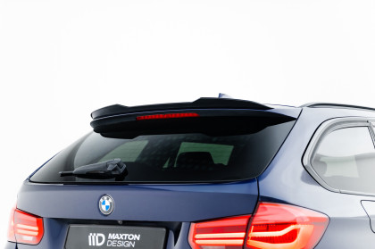 Prodloužení spoileru BMW 3 M-Pack Touring F31 / F31 Facelift černý lesklý plast