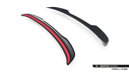 Prodloužení spoileru BMW 3 M-Pack Touring F31 / F31 Facelift černý lesklý plast