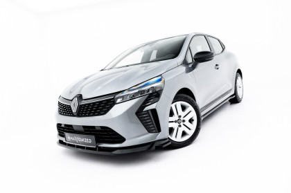 Spojler pod nárazník lipa Renault Clio Mk5 Facelift černý lesklý plast