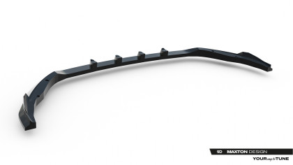 Spojler pod nárazník lipa Renault Clio Mk5 Facelift černý lesklý plast