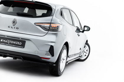 Spoiler zadního narázníku Renault Clio Mk5 Facelift černý lesklý plast