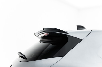 Prodloužení spoileru Renault Clio Mk5 Facelift černý lesklý plast