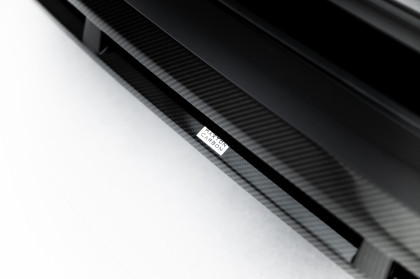 Spoiler pod nárazník lipa Audi SQ8 / Q8 S-Line Mk1 Facelift carbon