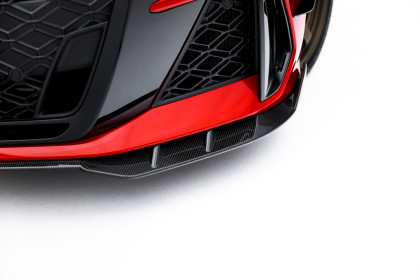 Spoiler pod nárazník lipa Audi RS3 Sedan 8Y Facelift carbon