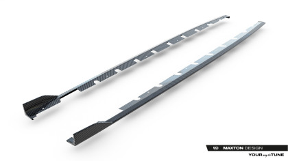 Prahové lišty V.1 Audi RS3 Sedan 8Y Facelift carbon