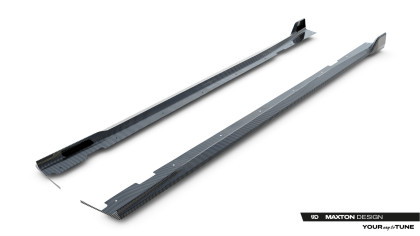 Prahové lišty BMW X7 M-Pack G07 carbon