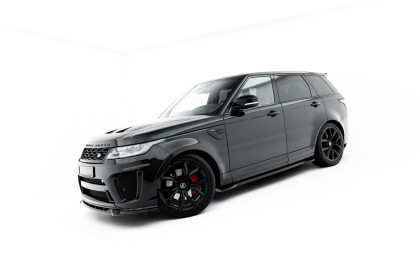 Prahové lišty Land Rover Range Rover SVR Mk2 Facelift černý lesklý plast