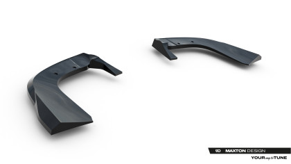 Splittery zadní boční Land Rover Range Rover SVR Mk2 Facelift černý lesklý plast