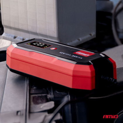Nabíječka digitální AGM GEL STD LiFePo4 MAX 10A 12/24V PRO AMIO-04528
