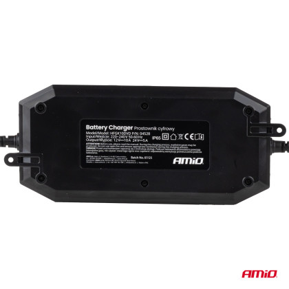 Nabíječka digitální AGM GEL STD LiFePo4 MAX 10A 12/24V PRO AMIO-04528