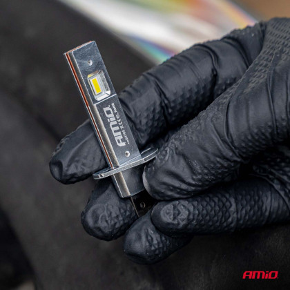 LED žárovky hlavního svícení Série H25 CANBUS H1 12V 20W AMIO-04709