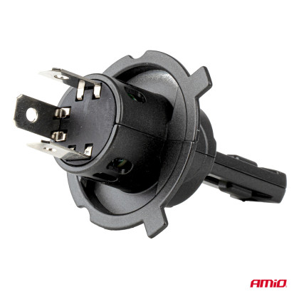 LED žárovky hlavního svícení Série F25 PRO BLACK FULL CANBUS H4 H19 70W 12V 24V AMIO-04719