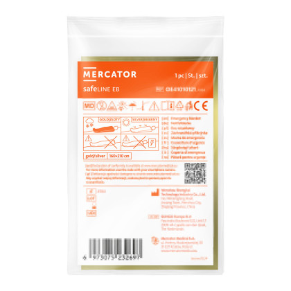 Záchranná termální fólie 160 x 210 cm