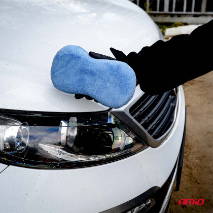 Houba na auto z mikrovlákna 22x12x5,5cm AMIO-04725