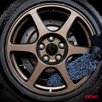 Kartáč na disky ze žinylky 7x7x37cm AMiO-04726