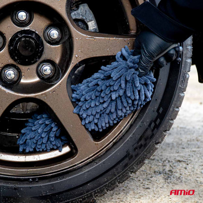 Kartáč na disky ze žinylky 7x7x37cm AMiO-04726