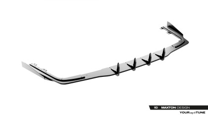 Spoiler zadního nárazníku Street pro + flaps Mercedes-AMG CLE 53 Aero C236 černo červený