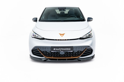 Spojler pod nárazník lipa V.1 Cupra Born Mk1 černý lesklý plast