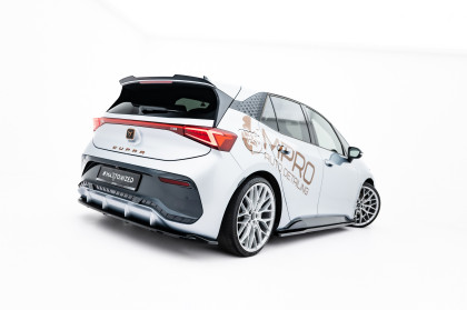 Splittery zadní boční Cupra Born Mk1 černý lesklý plast