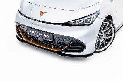 Street pro spoiler pod nárazník lipa Cupra Born Mk1 černo červený