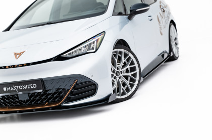 Street pro spoiler pod nárazník lipa + flaps Cupra Born Mk1 černý