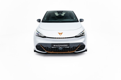 Street pro spoiler pod nárazník lipa + flaps Cupra Born Mk1 černo červený