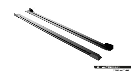 Prahové lišty Street pro + flaps Cupra Born Mk1 černo červené