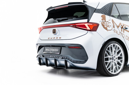 Spoiler zadního nárazníku Street pro Cupra Born Mk1 červený