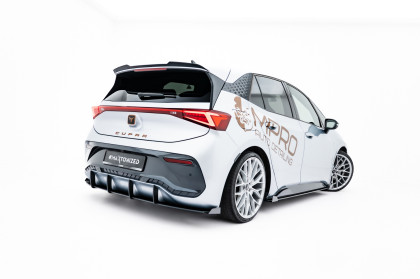 Spoiler zadního nárazníku Street pro + flaps Cupra Born Mk1 červený