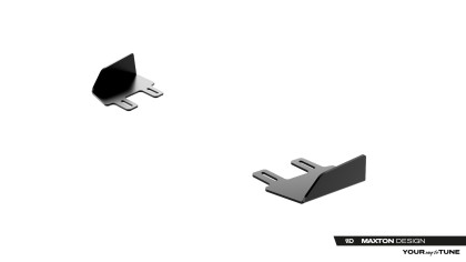 Flaps pro zadní spoiler Street Pro Cupra Born Mk1 černé