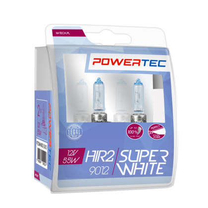 Žárovky HIR2 MTECH SUPER WHITE 9012 12V +100% (2ks)