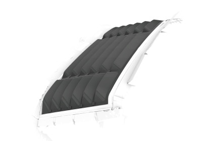 Heckscheibenblende mit ABE für Mercedes Benz W201 / 190er HSB135-G