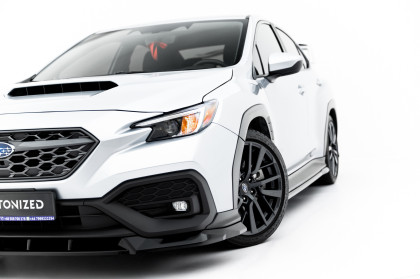 Spojler pod nárazník lipa V.1 Subaru WRX STI Mk2 černý lesklý plast