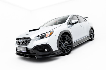 Spojler pod nárazník lipa V.1 Subaru WRX STI Mk2 černý lesklý plast