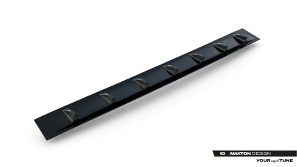 Prodloužení střechy Subaru WRX STI Mk2 černý lesklý plast