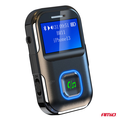 BT přijímač s mini-jackem AMIO-04659