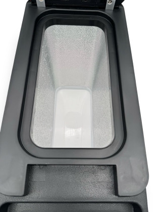 Multifunkční středová konzole pro VW T5 / T6 / T6.1 a chladničkou USB, 12V