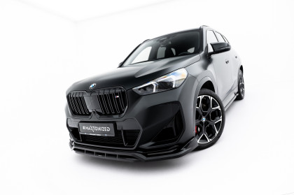 Spojler pod nárazník lipa BMW X1 M35i U11 černý lesklý plast
