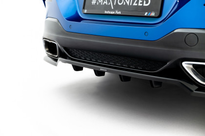 Spoiler zadního nárazníku BMW 8 Coupe M-Pack G15 černý lesklý plast